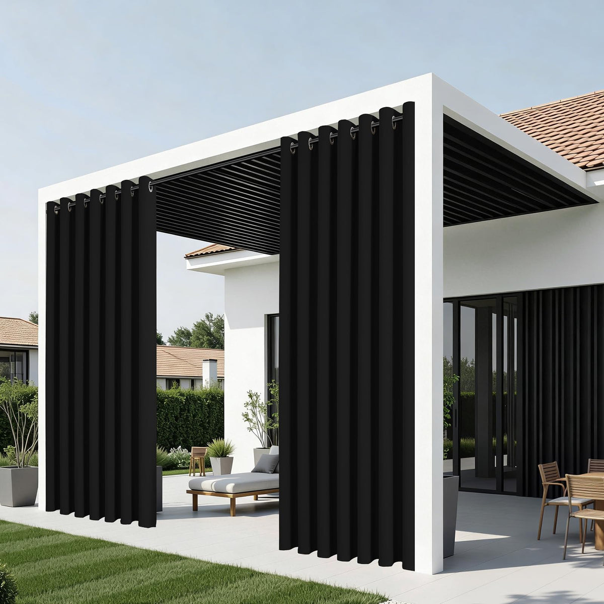 Blackout Patio Sliding Door Curtains E3258
