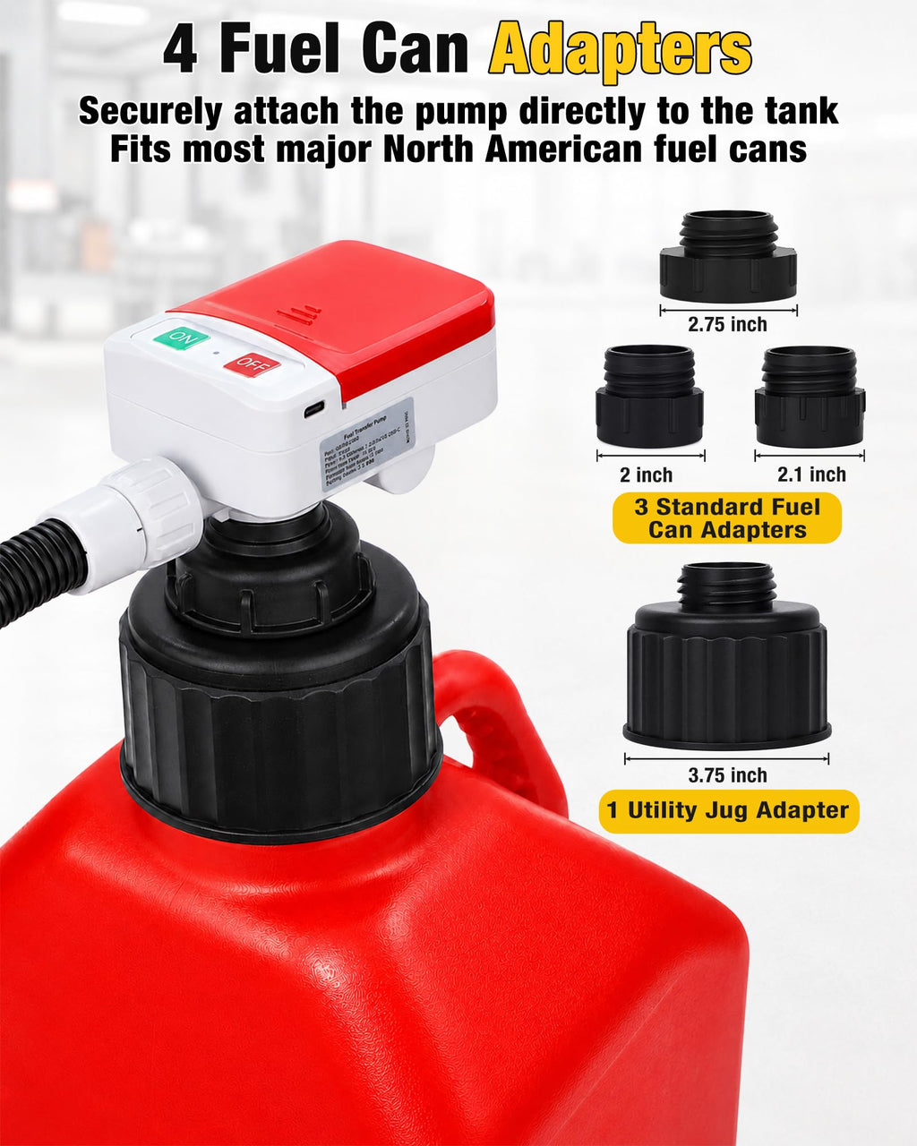 Fuel Transfer Pump with Hand Nozzle R8898