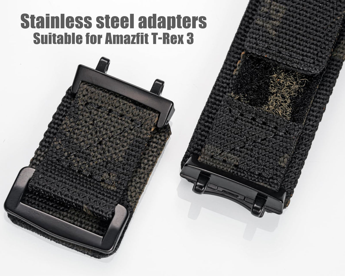 Watch Bands Compatible with Amazfit T-Rex 3 and T-Rex 3 Pro (48mm) V3542