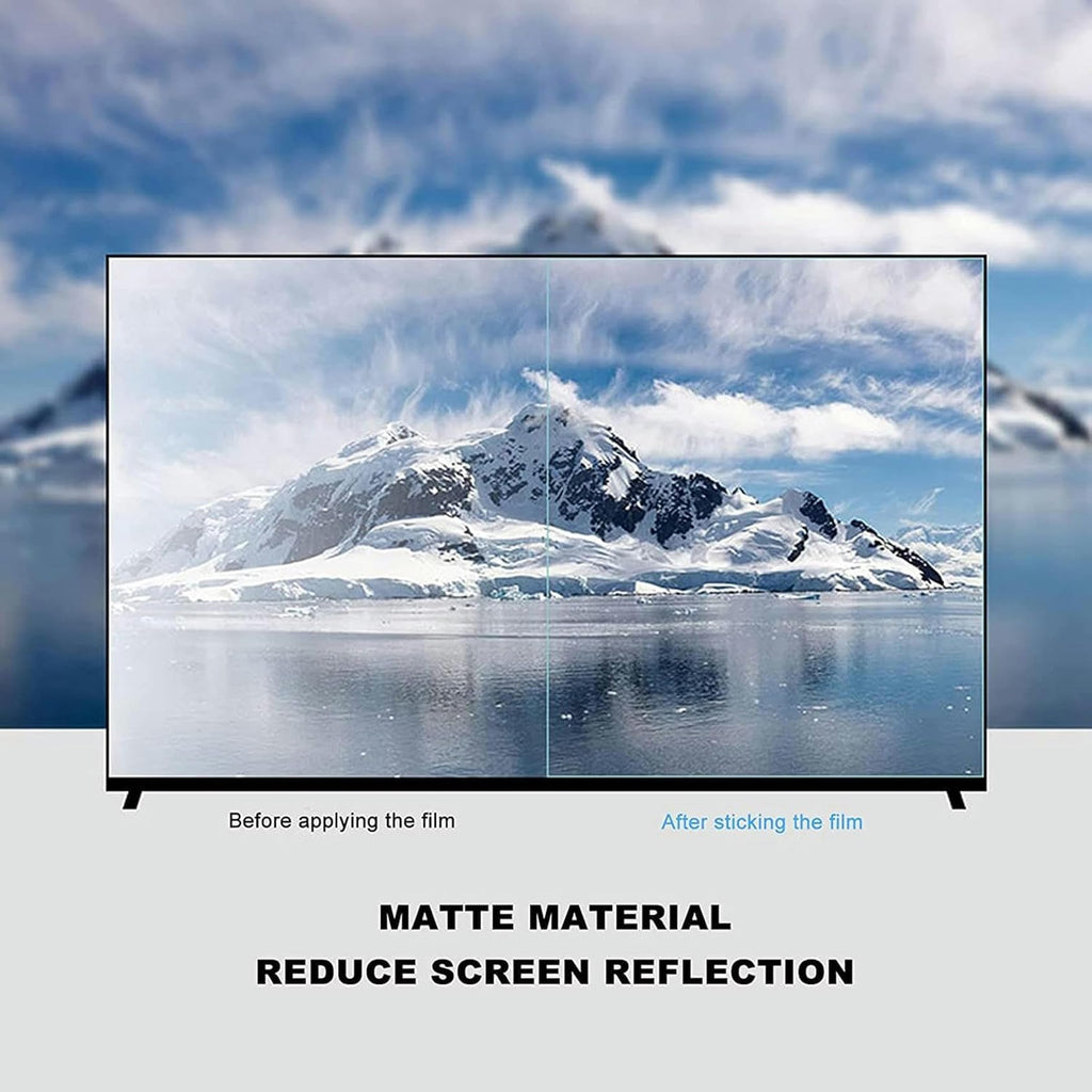 32-75 Inch Anti Blue Light Anti-Glare Frosted TV Screen Protector Z261