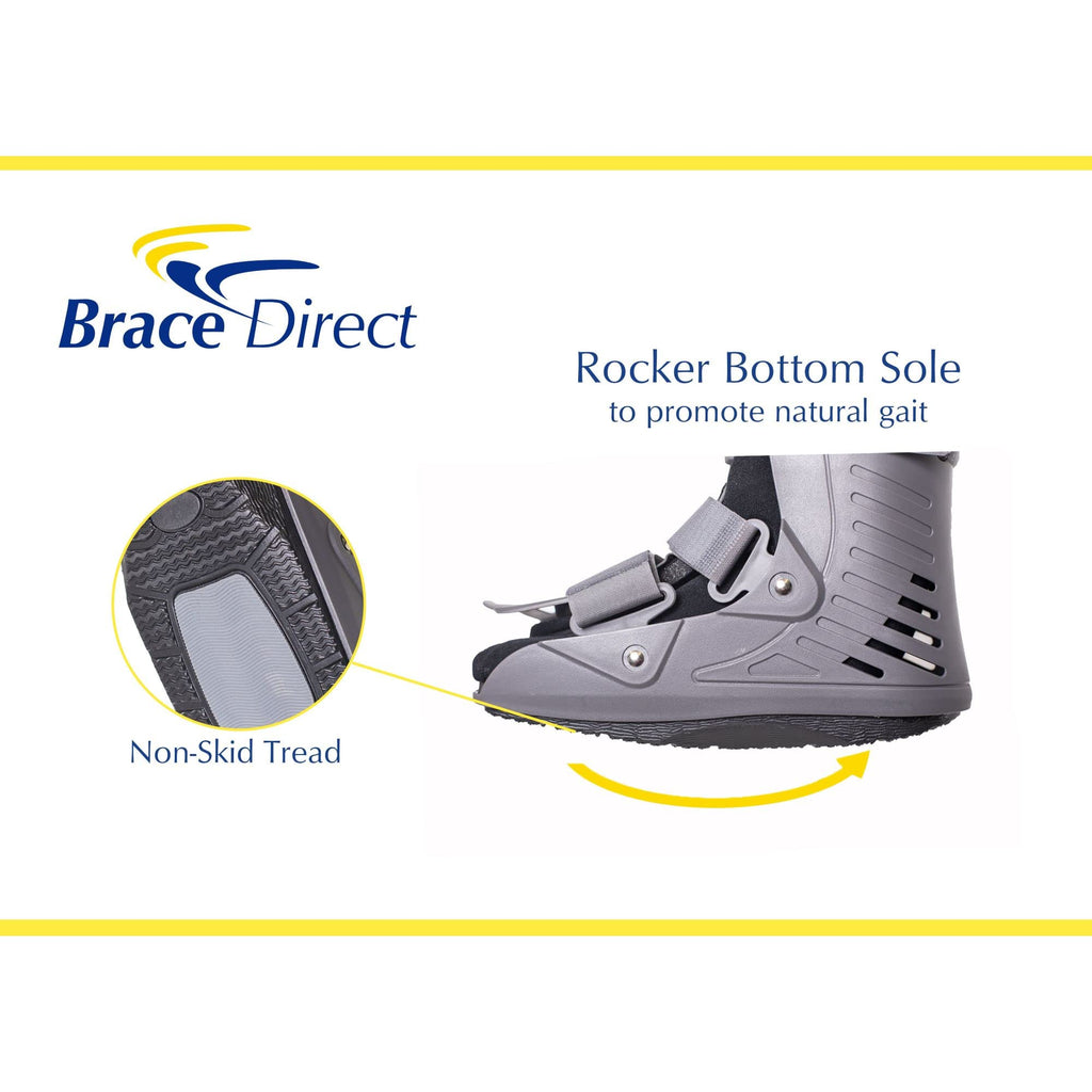 Ultra Light Short Full Shell Walking Boot + Reusable Ankle & Foot Ice Pack P987615