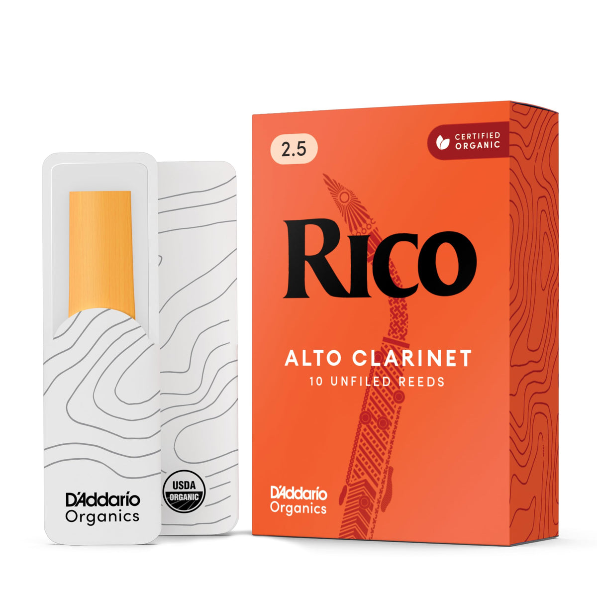 Alto Clarinet Reeds Strength 2.5 Pack of 10 S969