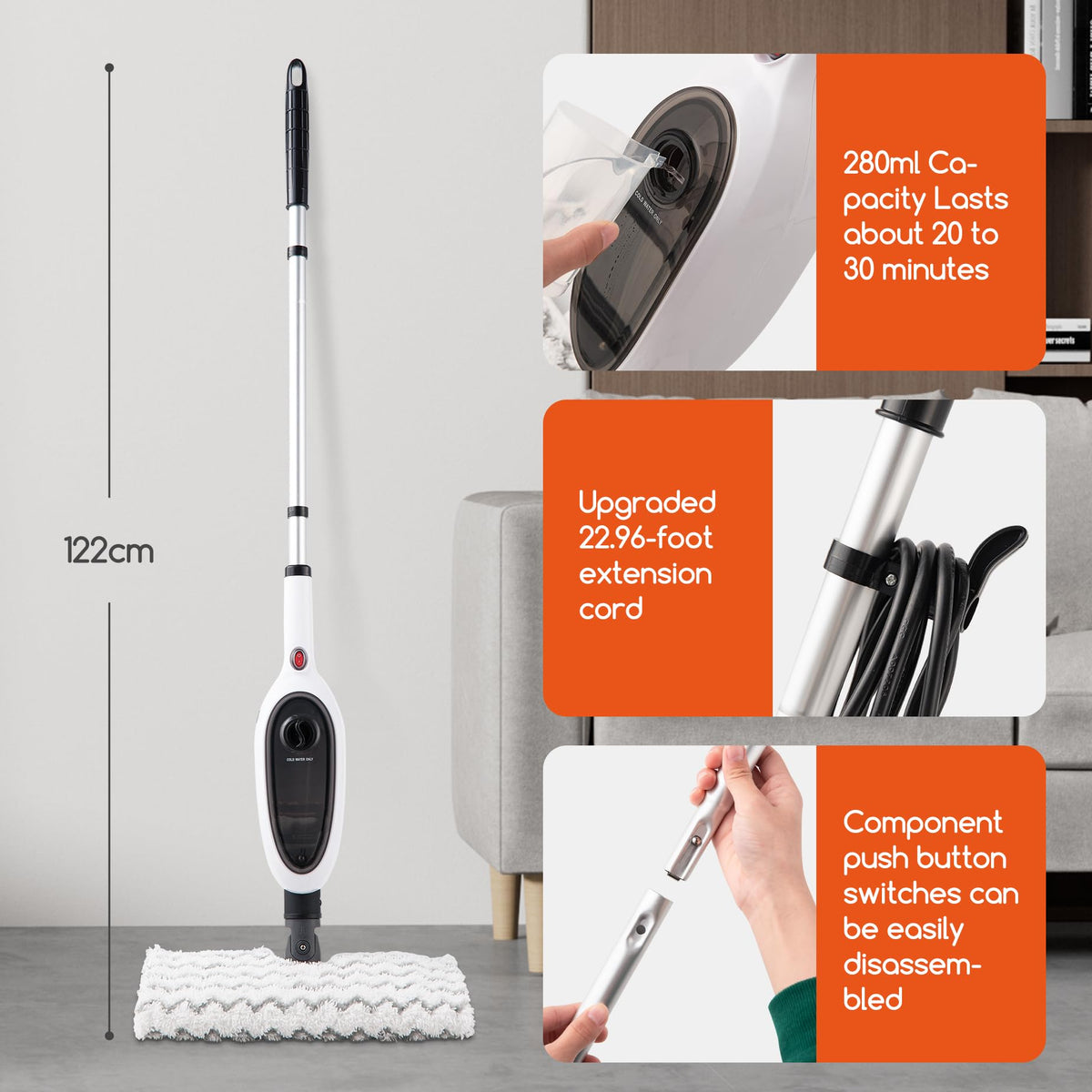 10-in-1 Steam Mop N568795