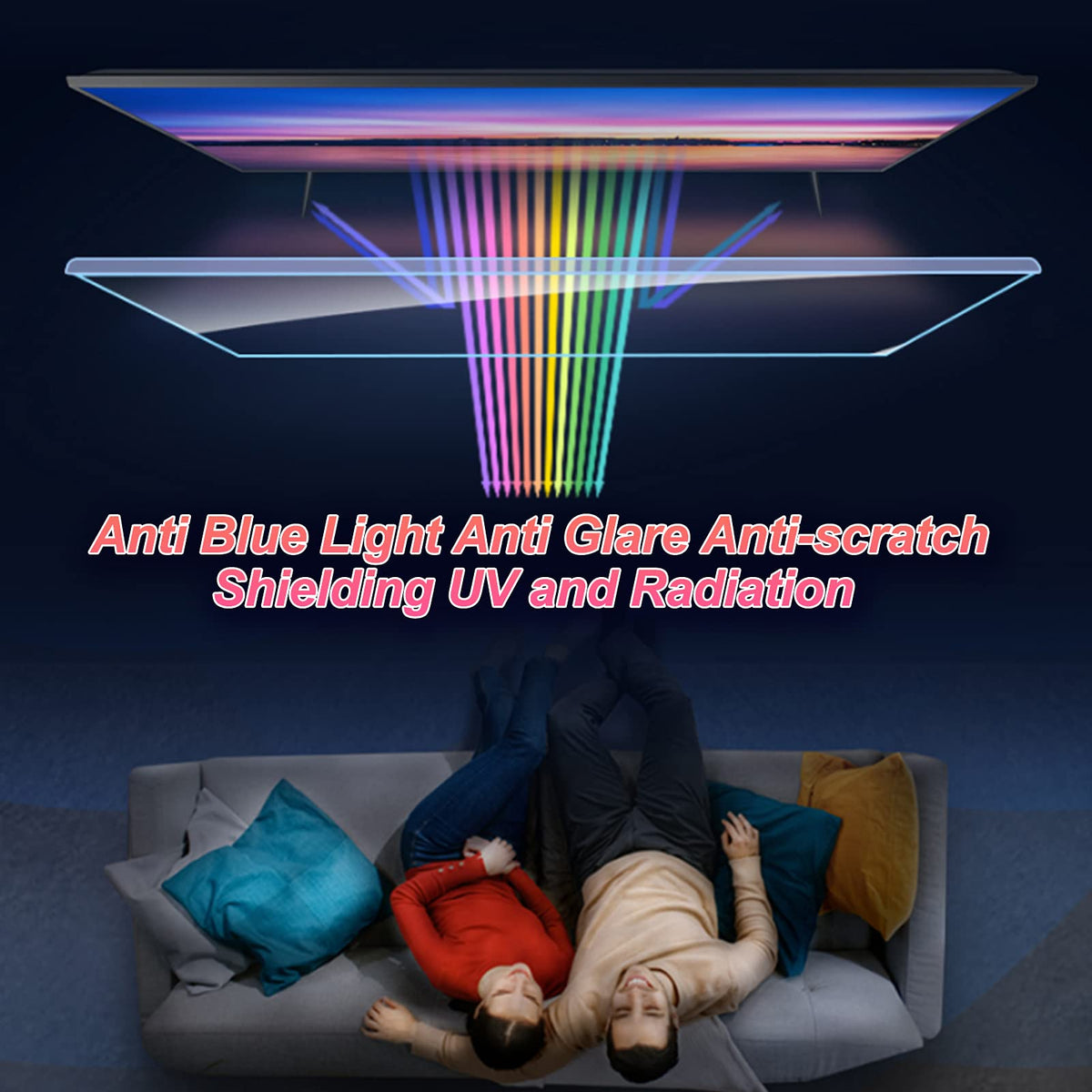 Anti-Glare Screen Protector for 40 Inch TV H569606