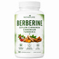 Berberine with Ceylon Cinnamon, Chromium & Turmeric, 120 Vegetarian Capsules A3167