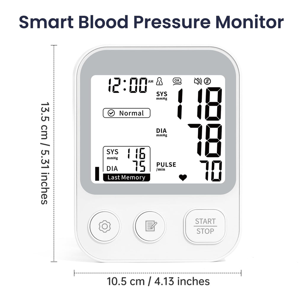 Blood Pressure Monitor Large Upper Arm Cuff D72058