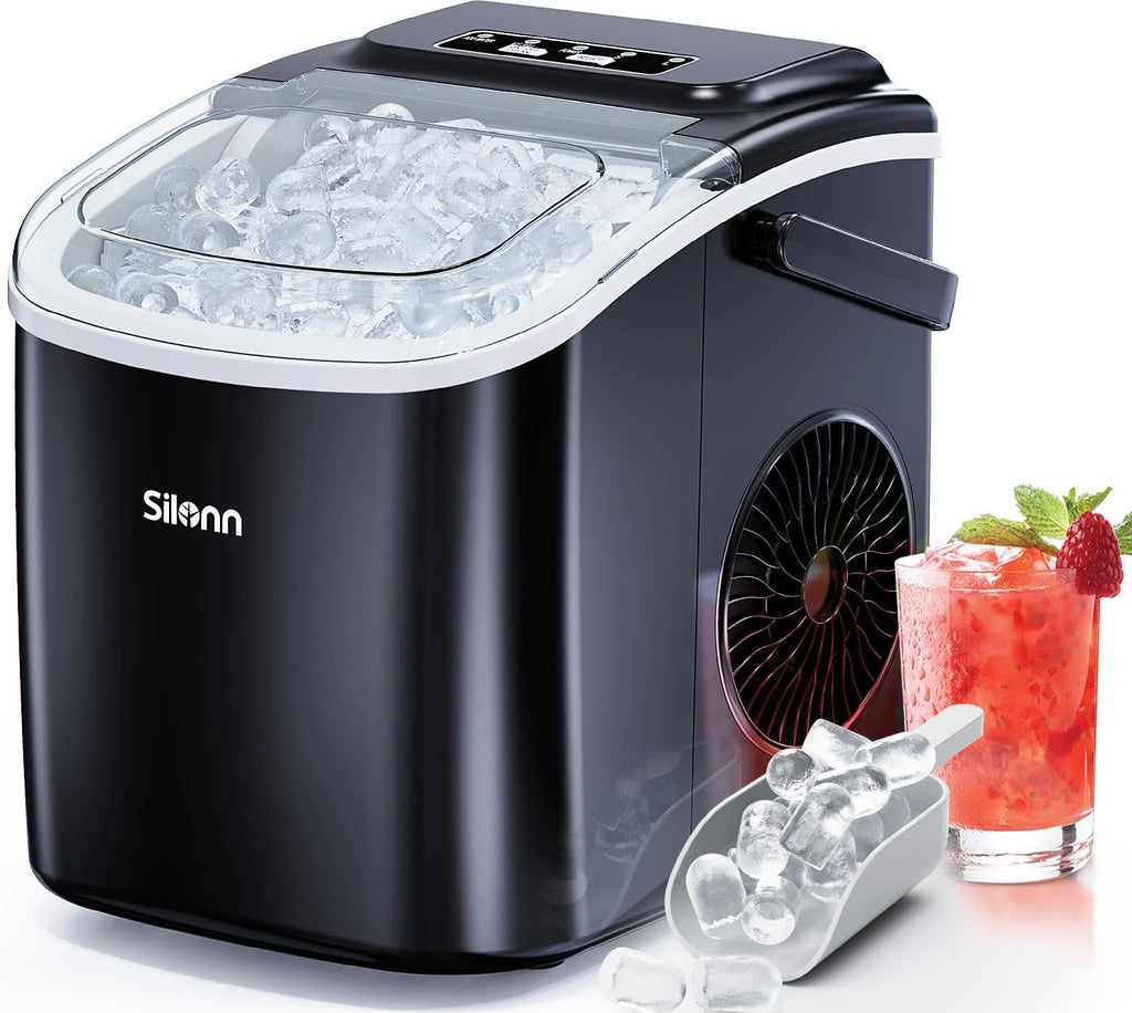 Black Countertop Ice Maker M666142