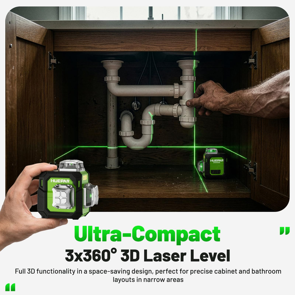 3D Laser Level 360° Self Leveling R6587