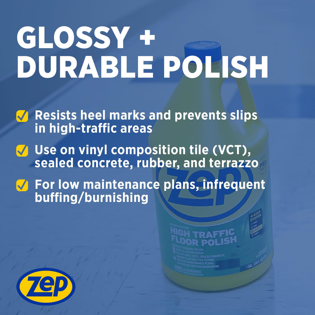High Traffic Floor Polish 5 Gal Q428353