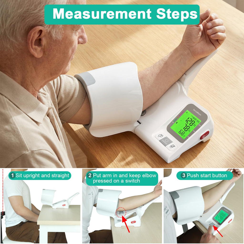Upper Arm Blood Pressure Monitor XL Cuff U86807