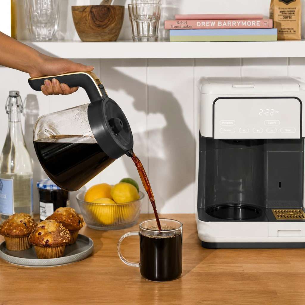 Multi-Brew Coffee Maker 12-cup Carafe Single-Serve White E11444