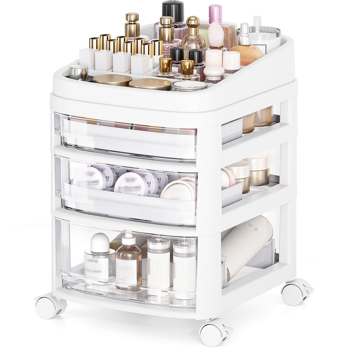 Rolling Cart with 3 Drawers T715281