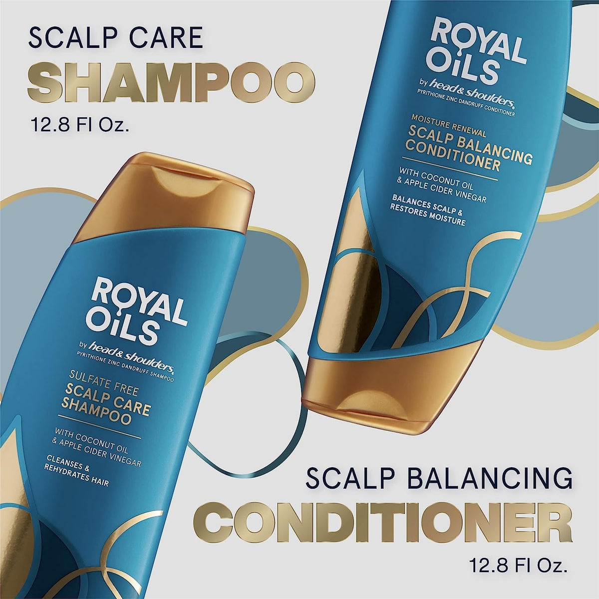 Shampoo and Conditioner Set 1% Pyrithione Zinc 12.8 fl oz Z240965