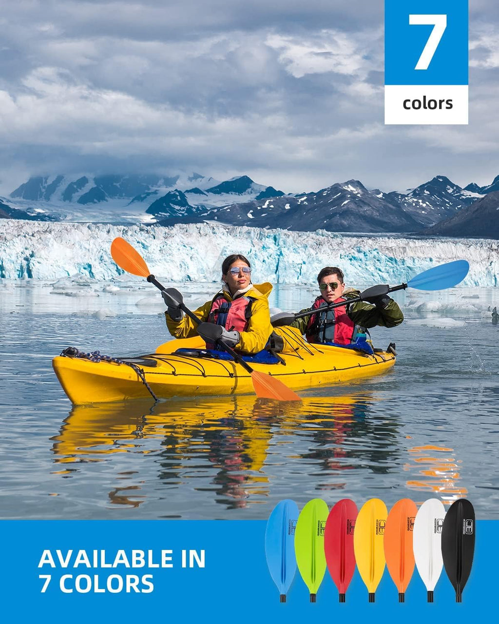 Kayak Paddle with Paddle Leash B72059