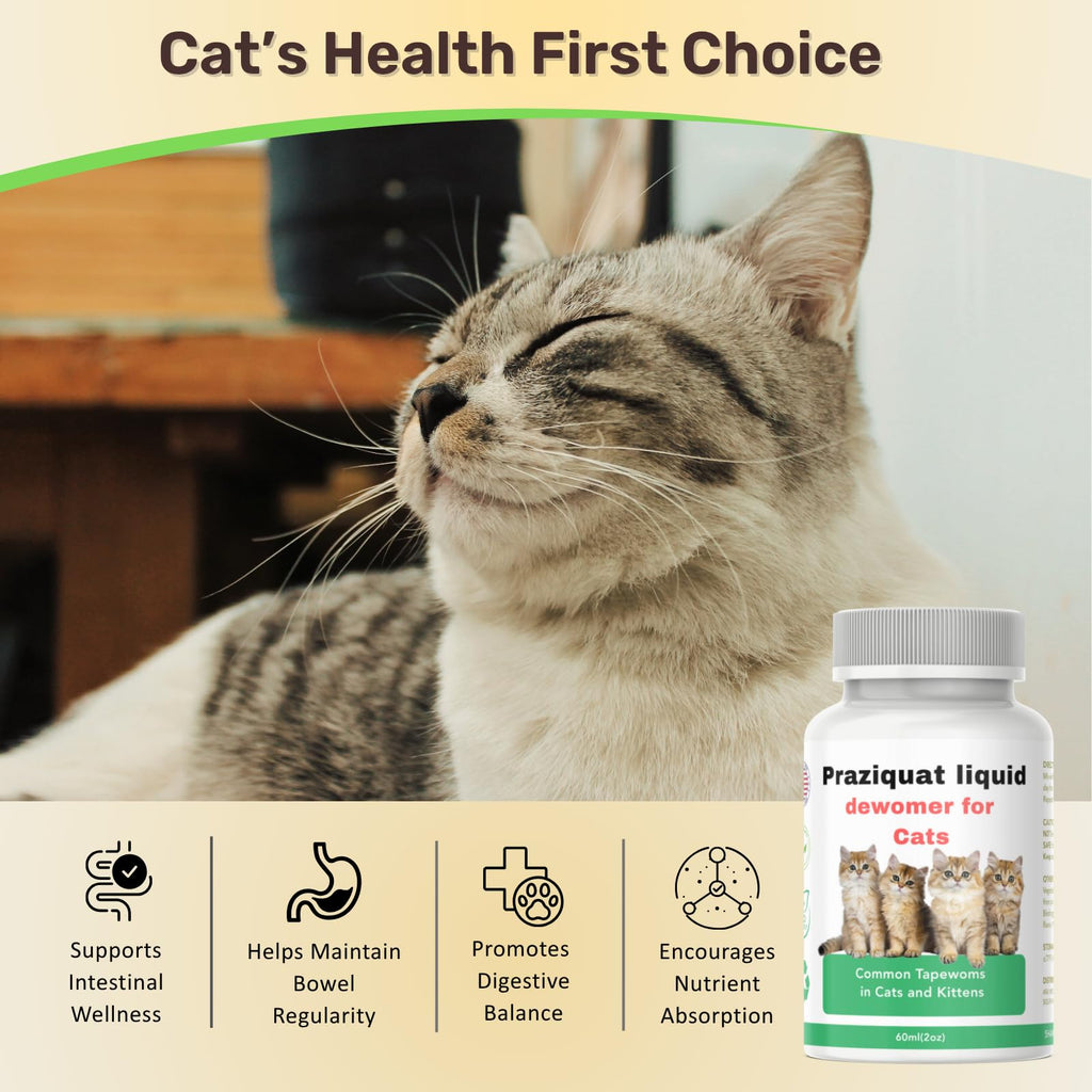 Ivermectin Oral Liquid for Cats & Kittens, 2 oz O47811