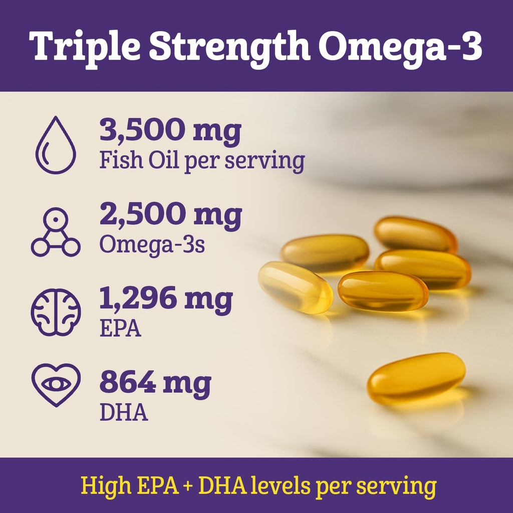 Omega-3 Fish Oil 3500 mg 90 Softgels Y517748