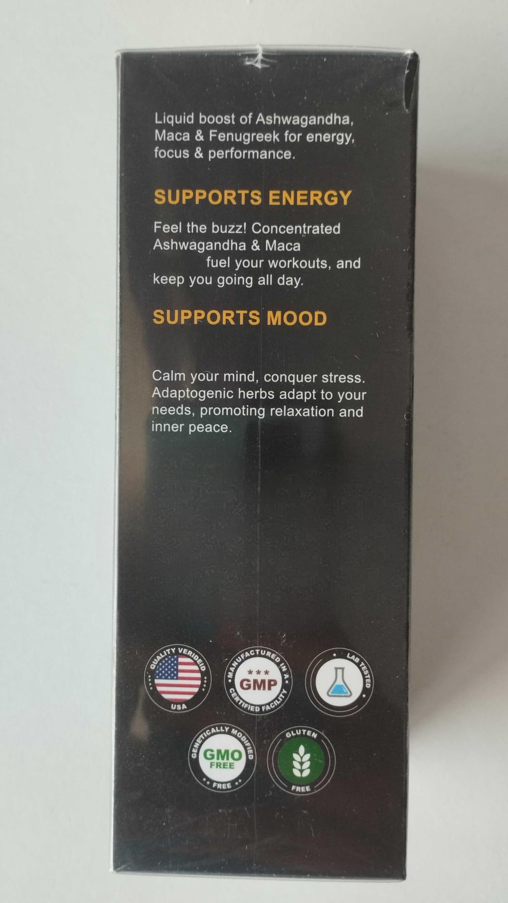 Maca Root Liquid Drops with Ashwagandha and Fenugreek E177085