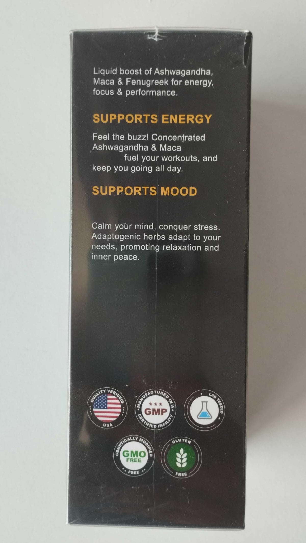 Maca Root Liquid Drops with Ashwagandha and Fenugreek E177085
