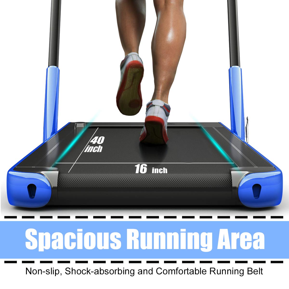 2 in 1 Under Desk Treadmill with Smart App A525