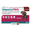 Chewable for Dogs Liver Flavor 88.1-132 lbs 1-Month F6175