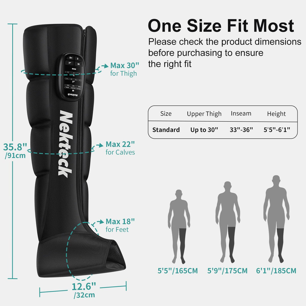 Cordless Leg Compression Massager 2-Pack D8574