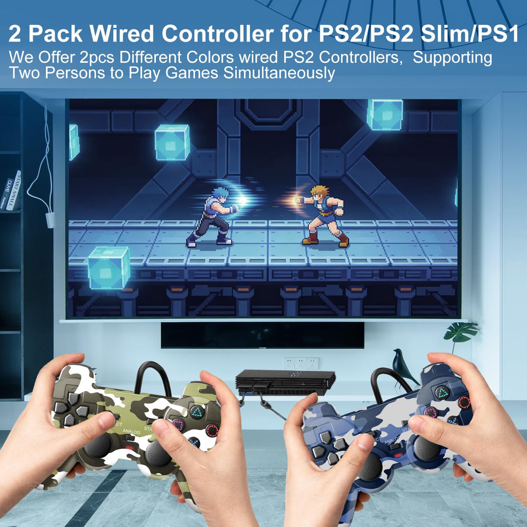 2 Packs Wired Controller U148
