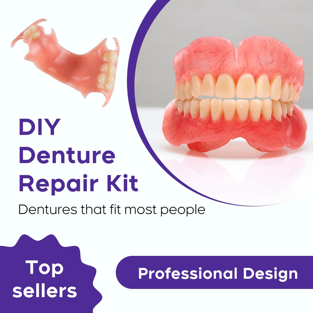 DIY Denture Kit for Upper & Lower Teeth G2362