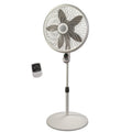 Adjustable 3 Speed 18" White Pedestal Fan V23161