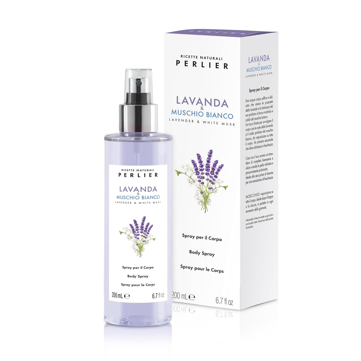 Lavender & White Musk Body Mist 6.7 oz E902
