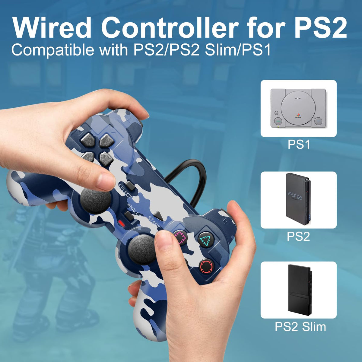 2 Packs Wired Controller U148