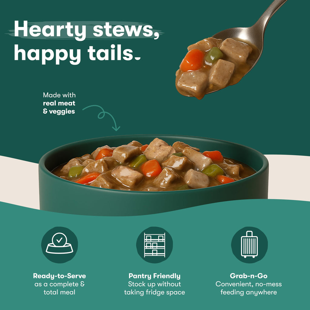 Grain Free Beef & Vegetables Wet Dog Food 12 Pack I2570