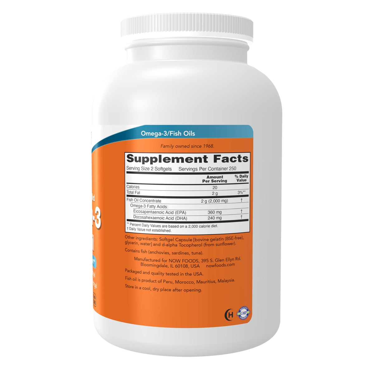 Omega-3 500 Softgels O661734