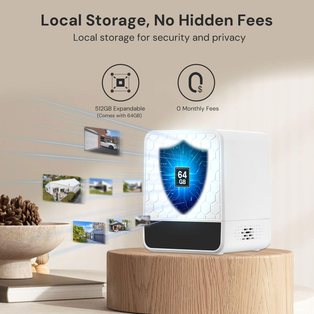 4MP Solar Wireless Security Cameras H1912