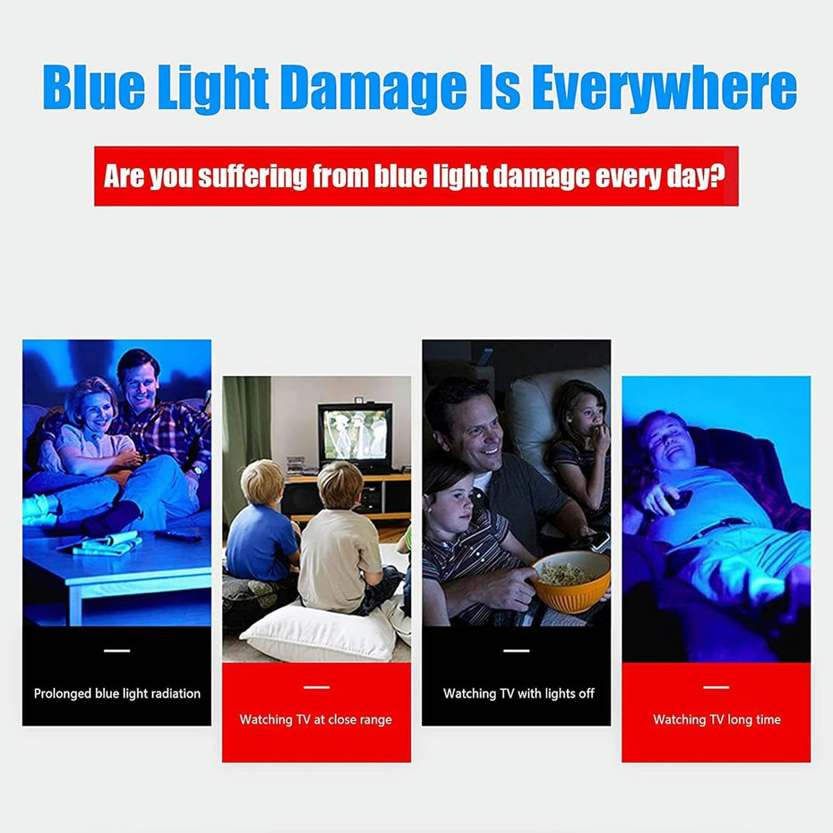 32-75 Inch Anti Blue Light Anti-Glare Frosted TV Screen Protector Z261