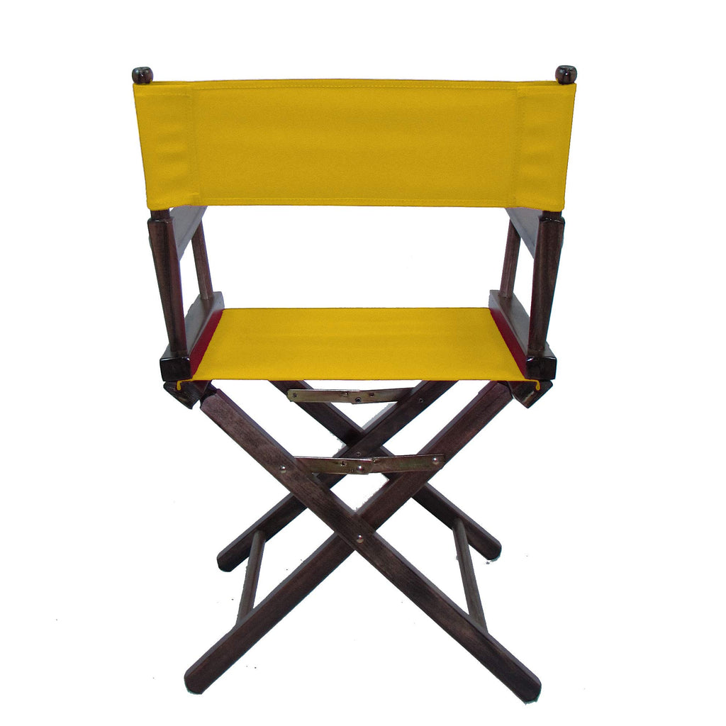 18" Walnut Frame Directors Chair T321