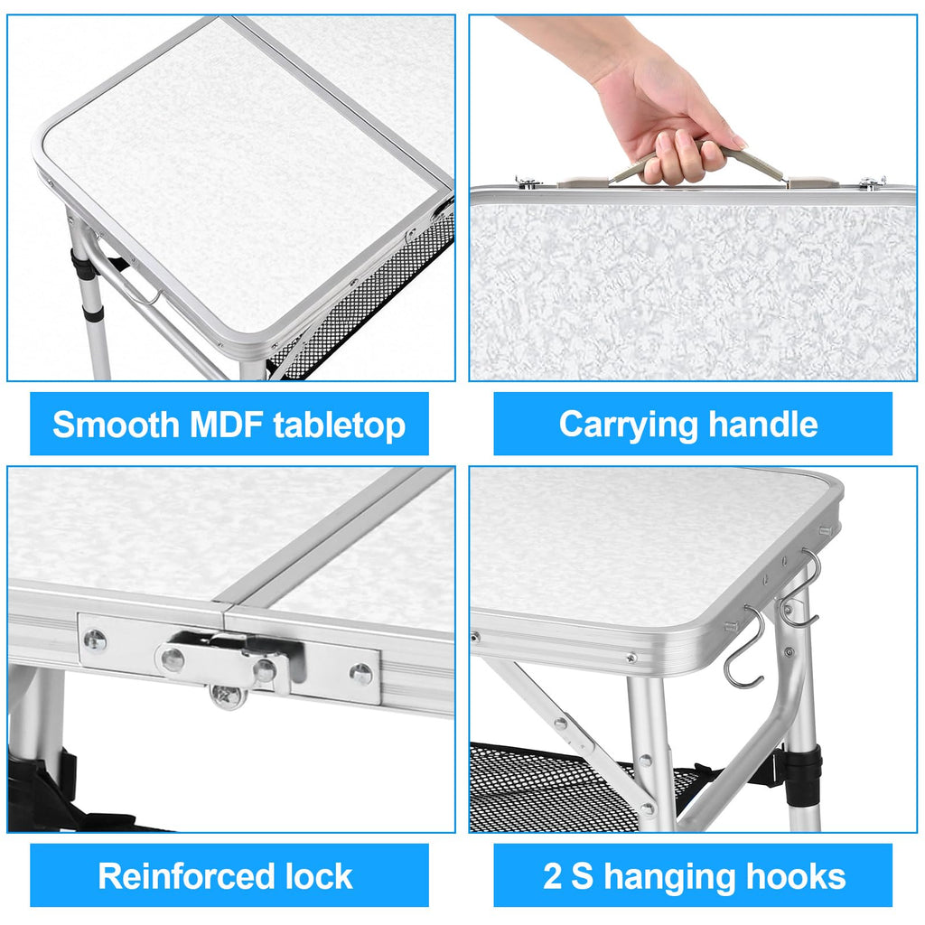 Small Folding Camping Table W1131