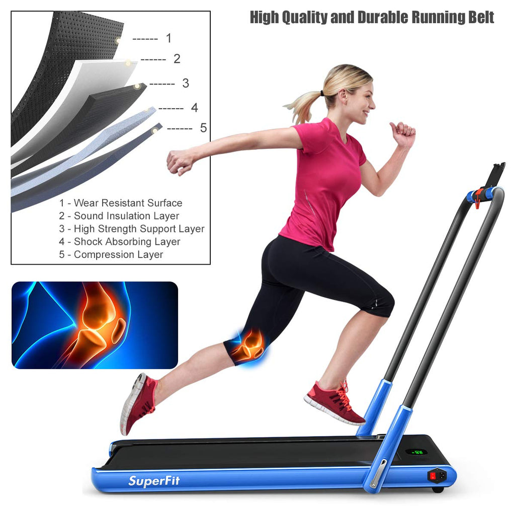2 in 1 Under Desk Treadmill with Smart App A525