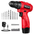 12V Cordless Drill Set 3/8" Power Driver E39964