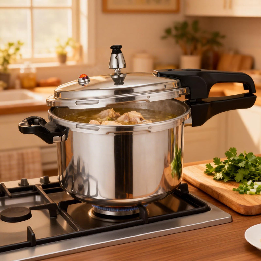 4.2 Quart Aluminum Stovetop Pressure Cooker V75654
