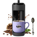 Single Serve K Cup Coffee Maker 12 oz Matte Black J874363