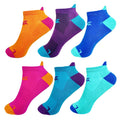 Bamboo Low Cut Running Socks for Women, Size 5-10, Pack of 6 Pairs Z4178