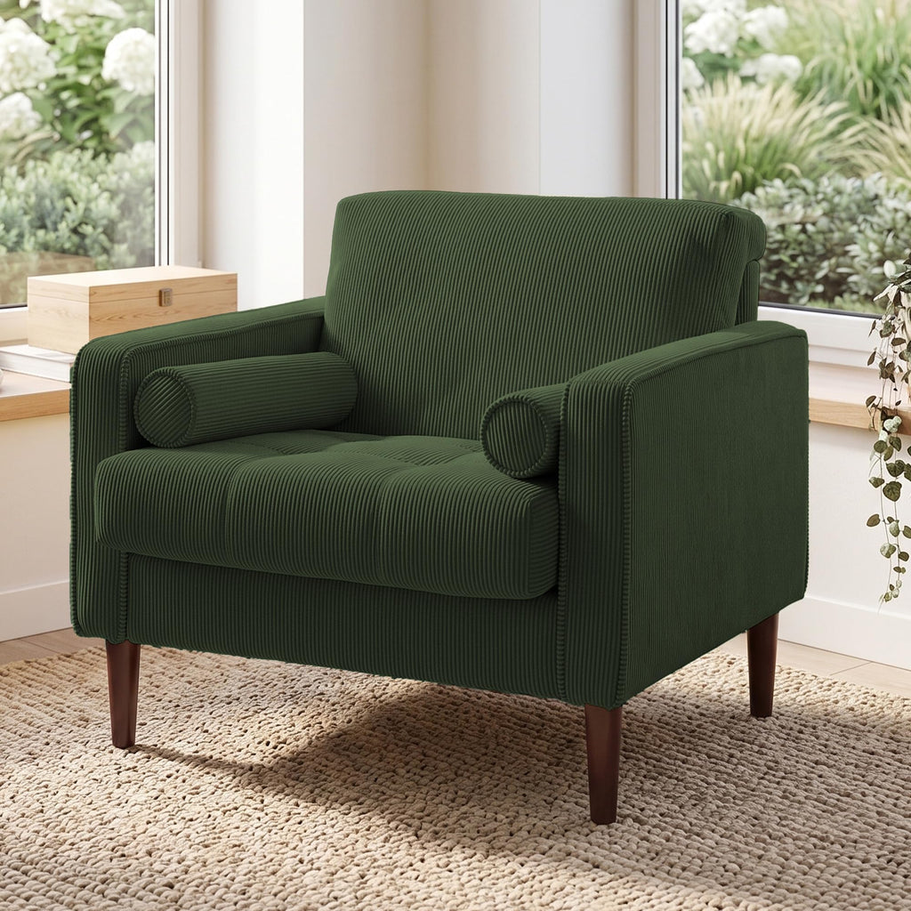 Green Accent Chairs Set of 2 L445