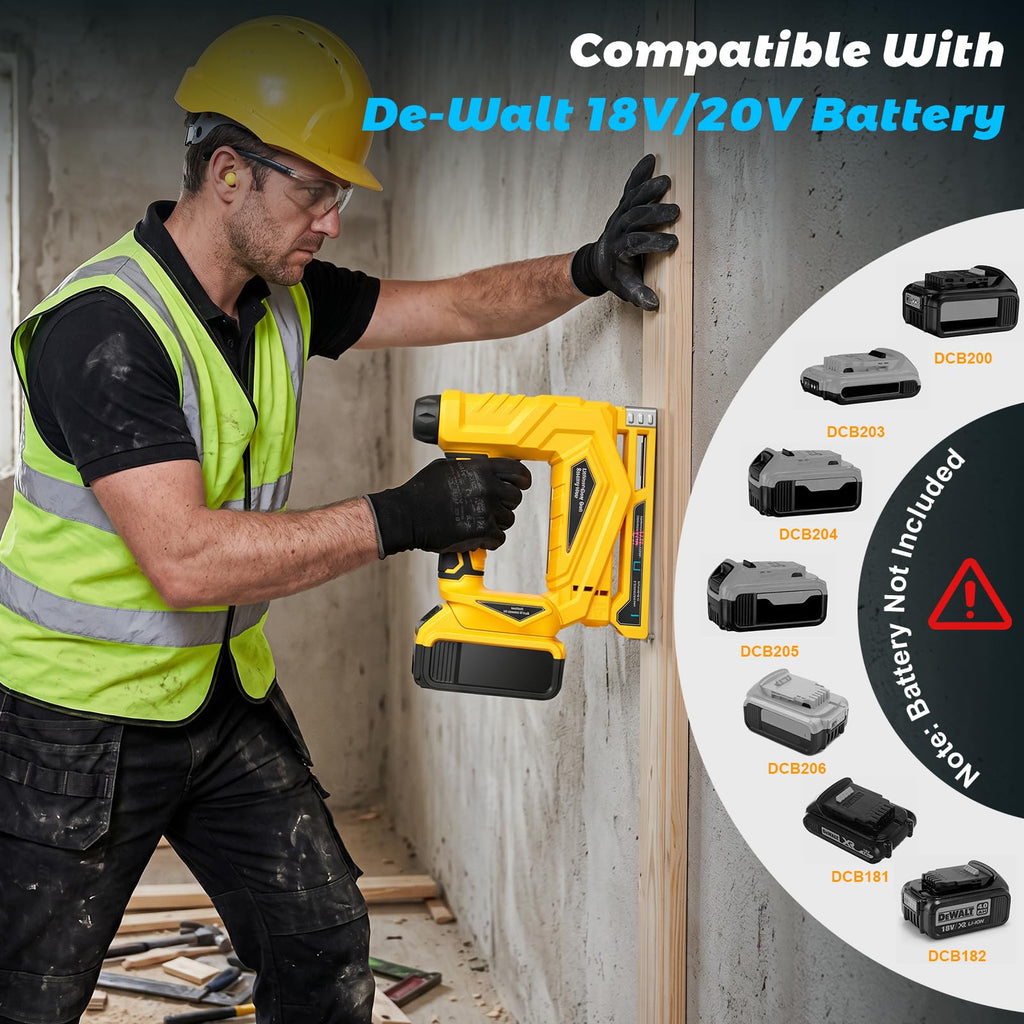 18 Gauge Cordless Brad Nailer and Narrow Crown Stapler W752231