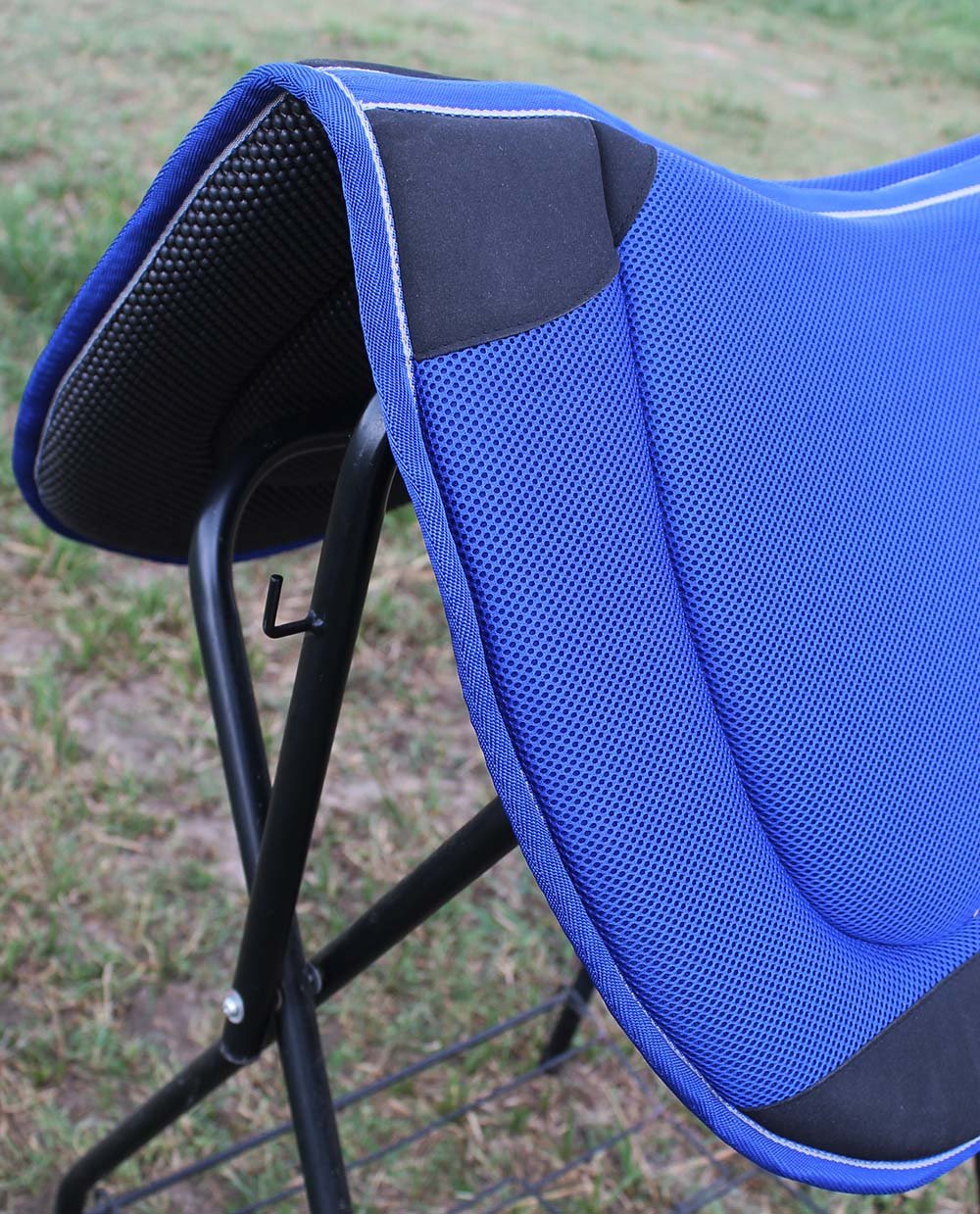 Blue Memory Foam Western Horse Saddle Pad Q16451