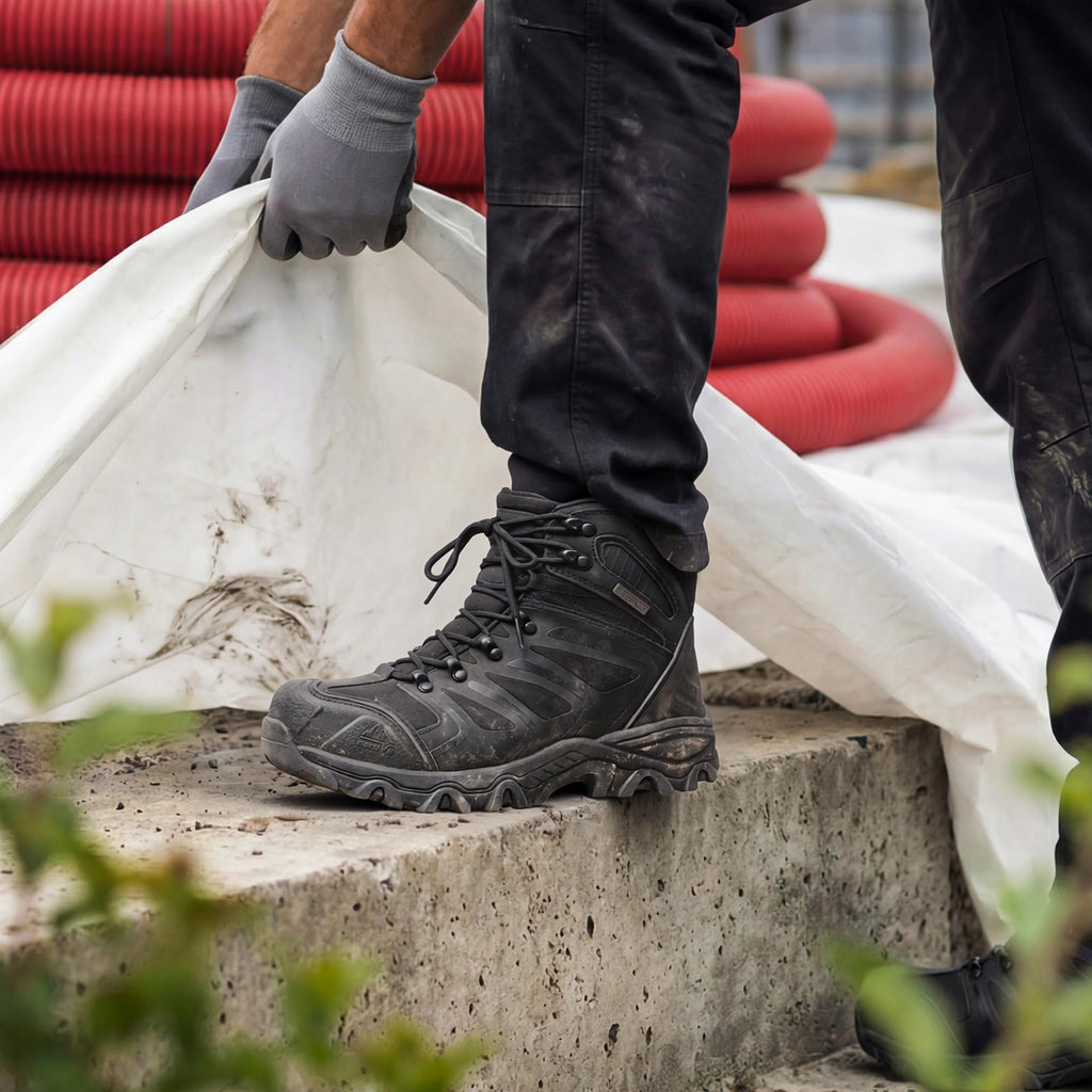 Waterproof Steel Toe Work Boots A2777