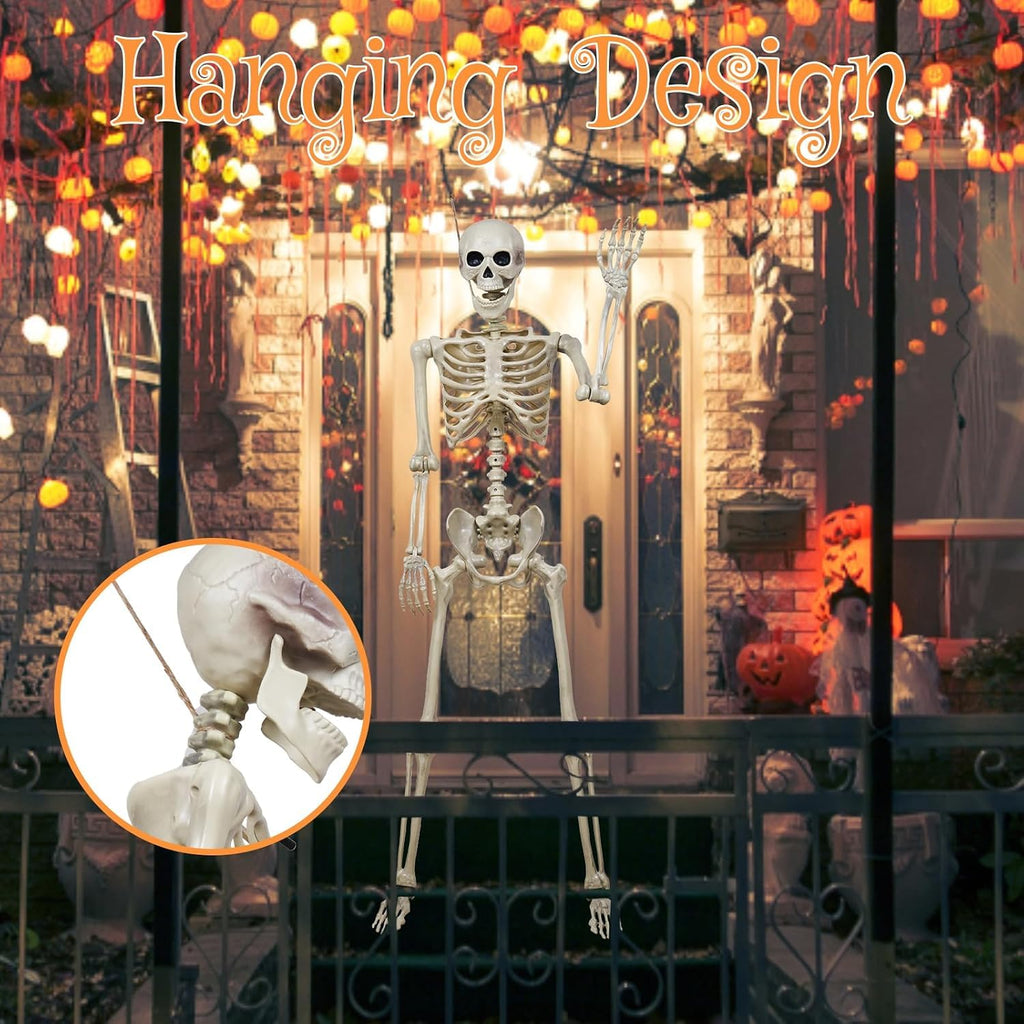 5.4ft Realistic Human Skeleton G68996