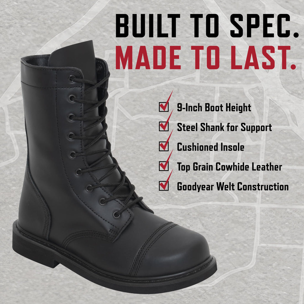 9 Inch Paratrooper Boots B5785