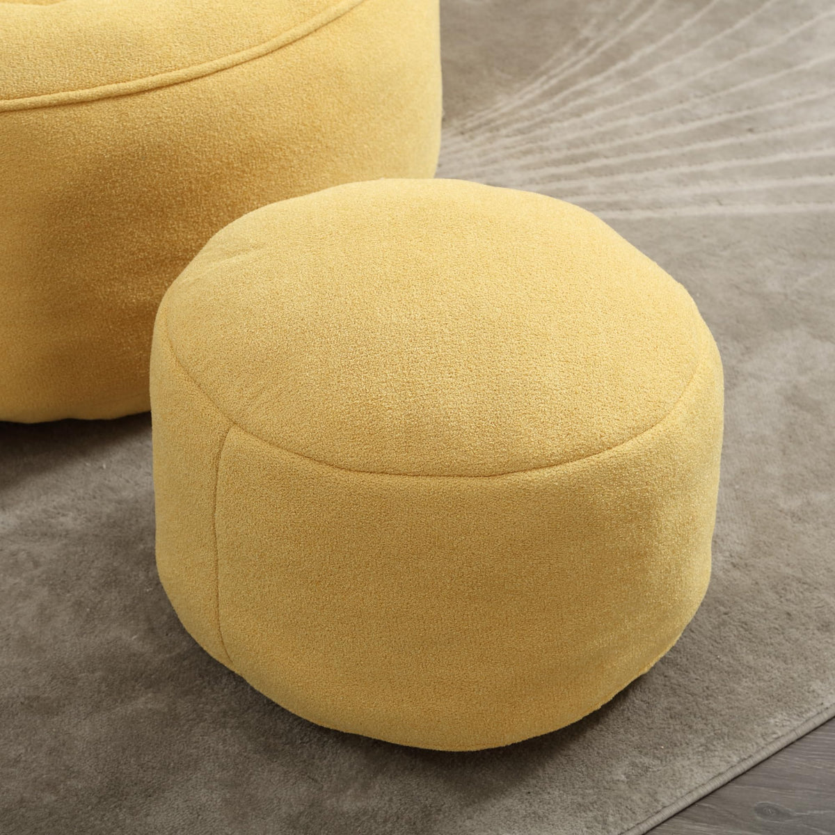 Microfiber Bean Bag Chair with Footrest P90785