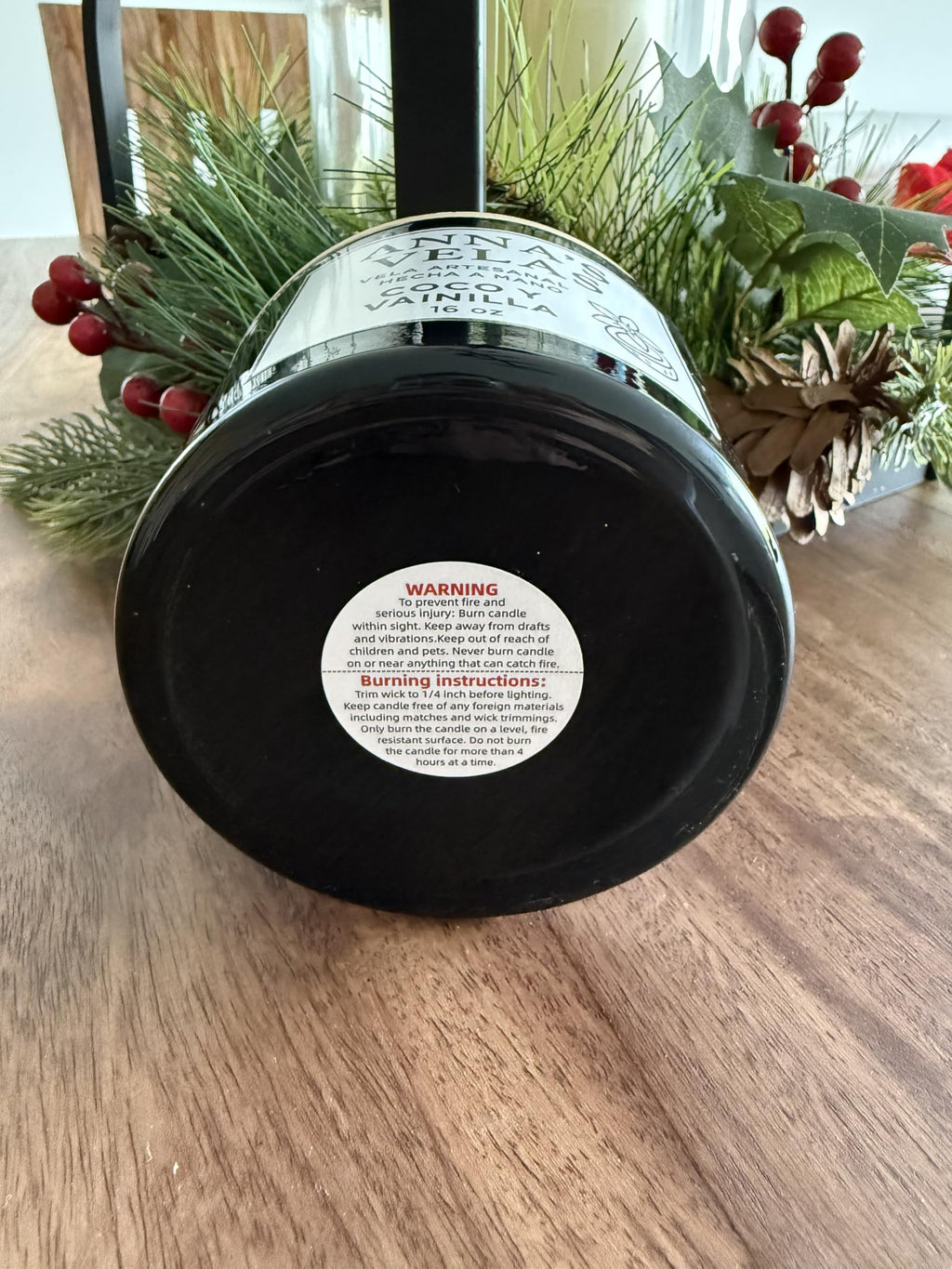 Handmade Soy Candle 16 oz P405