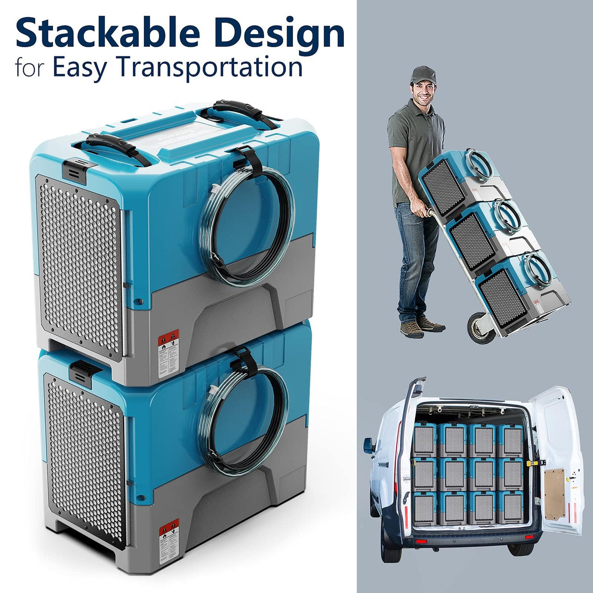 180 PPD Commercial & Industrial Dehumidifier with Pump R198